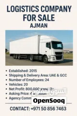  1 Logistic company for sale