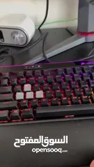  9 Corsair K95 RGB PLATINUM gaming keyboard