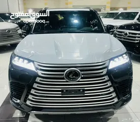  2 لكزس BB LX 600 بريمي 2024 اللون أسود عرض خاص