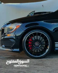  4 مرسيديس CLA 45 AMG أصلي ، تيربو معدل ، فلتر معدل ، خزان water methanol معدل ، السياره 490 حصان