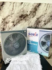  4 انتعاش الصيف صار أسهل مع مروحة ساميكس مقاس 12 إنش – 5 شفرات قوية لتبريد مثالي