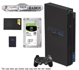  12 أجهزة بلايستيشن تو معدلة عالفلاشة فل ألعاب مجانية بتشغل أي لعبة  Playstation 2- لا حاجة للسيديات