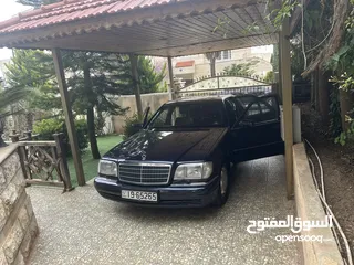  3 مرسيدس شبح S320 1995 للبيع مع رقم