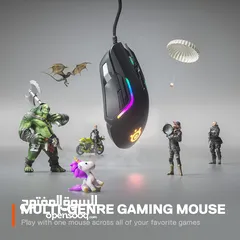  6 SteelSeries Rival 5 Gaming Mouse with PrismSync RGB الافضل في العالم ستيل سيريس RIVAL 5 جديد مكفول