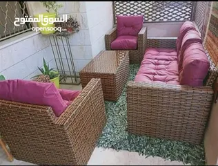  13 أطقم رتان تتوفر كل الالوان خماسي بسعر 120 سباعي بسعر 170 تتوفر خدمة التوصيل لجميع محافظات