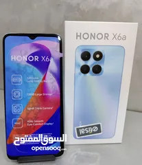  2 مستعمل ايام Honer X6a رام 6 جيجا 128 أغراضة والكرتونه الأصلية متوفر توصيل