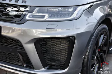  8 رنج روفر سبورت بلاك اديشن وارد وكفالة الوكالة 2019 Range Rover Sport HSE SV Kit Black Edition