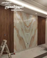  23 تركيب جميع انواع الديكور الداخلي و الخارجي احدث التصميم للجبسومبورد وبديل الخشب وبديل الحجر وبديل ال