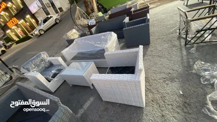  13 اطقم خارجيه رتان اثاث خارجى بافضل اسعار