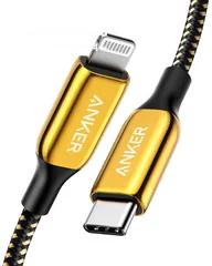  2 Anker Special Edition 24K Gold USB C to Lightning Cable (6 ft) NEW -MEAGByte