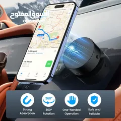  8 حامل هاتف مبتكر بتقنية الشفط والامتصاص المغناطيسي حامل هاتف محمول بتقنية الشفط الذكية phone holder