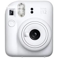  4 Fujifilm Instax Mini12 Camera كاميرا تصوير فورية فوجي ميني 12 متوفرة بجميع الالوان