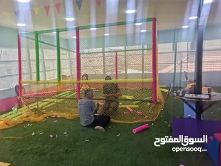  1 تجهيز بركة طابات لمنطقة العاب في عمان