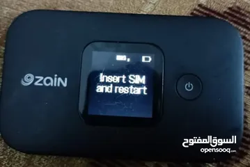  3 ماي فاي مشغل شريحة زين شاشة هواوي(1500MA) او افكساف(3000MA)