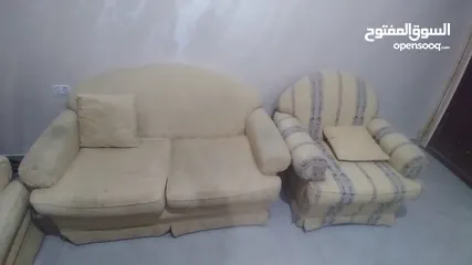  2 طقم كنبيات سبع مقاعد