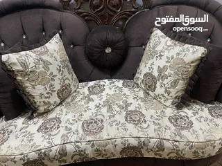  3 طقم كنب خشب زان