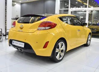  5 Hyundai Veloster ( 2015 Model ) in Yellow Color GCC Specs
