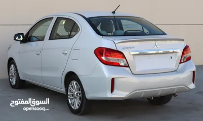  6 MITSUBISHI ATTAGE 2021 GCC EXCELLENT CONDITION WITHOUT ACCIDENT