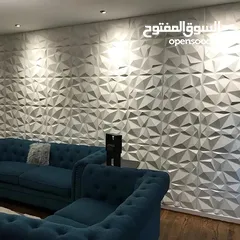  15 خلفيات 3d لتصوير المنتجات 3d wall panels لون ابيض