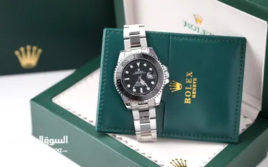  15 عروض نار وشرار  ساعة رولكس ماستر كوبي ون أعلى صنف Aتربل ماكينة يابانية بطاقة كفالة لمدة سنة كاملة