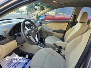  16 هونداي اكسنت 2014 فحص كامل 7 جيد عداد 112km محرك 1600cc مالك 1