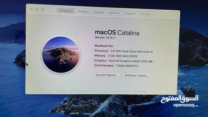  2 لابتوب للبيع نوع ابل استعمال خفيف بحاله الجديد