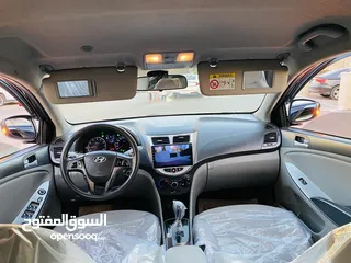  7 هونداي اكسنت 2017 ماتور 1600 فل اوتماتك الله يبارك لصااحب النصيب..