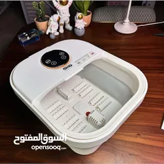  4 حوض علاج ومساج طبيعي للقدم  بعد يوم متعب وطويل احصلي ع راحة تامة وفورية  وداعاً لآلآم القدمين