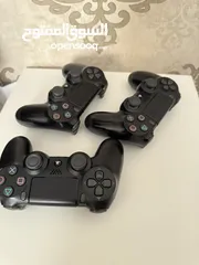  13 إيد بلايستيشن4  ذراع تحكم بلايستيشن4 playstation4 controller  مستعمل بحال الوكالة نظيفة جدا عالفحص