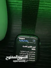  2 ساعه ابل اس اي لون اسود