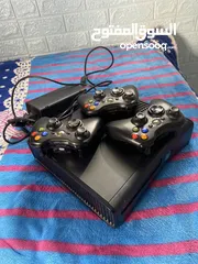  1 اكس بوكس360 مهكره 512جيجا مع ثلاث ديات 600شيقل