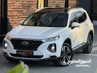  1 فرصة نادرة – Hyundai Santa Fe بانوراما  (6+1 مقاعد أصلية) عداد قليل و أصلي و فحص نخب one million