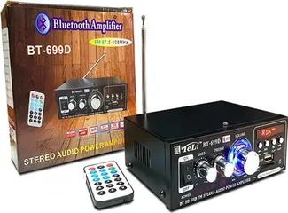  2 امبلفير مضخم صوت Audio Amplifier 2 Channels Bluetooth BT-699 مضخم صوت