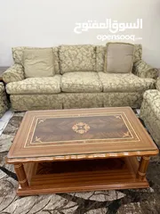  3 Sofa 8 seater with side and center table