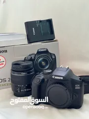  1 كاميرا كانون 2000D
