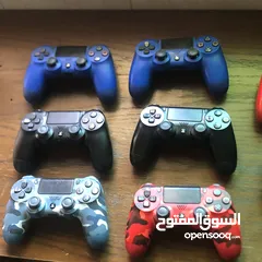  13 ايادي اصليةةة وكوبي بحالة الوكالة عالفحصص وكفالة شهر  للبيع ( متوفر عروض على الصيانه)Control ps4