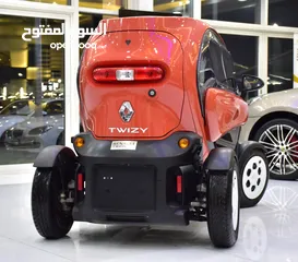  17 Renault Twizy ( 2019 Model ) in Orange Color Korean Specs