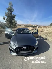  12 Audi A4 S line 2021 للبيع او البدل ع سيارة او قطعة ارض