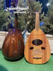  2 عود زرياب وجي سيدر اصلي احترافي كفاله معرض كامل مع حقيبه  جلد وريشه اصليه