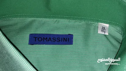  4 قميص Tomassini وارد المانيا قطن 100% جديد