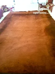  2 موكيت 3×4 متر سعودي لون بني نظيف
