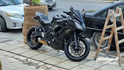  13 كوزاكي نينجا 650 للبيع2017 ABS