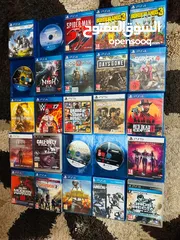  2 سيديات ألعاب بلاسيتشن 5/4