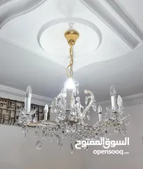  6 ثريات Maria Theresa كرستال اصلي (تشيكي)