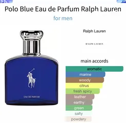  5 Original Polo ralph lauren bleu   عطر بولو الازرق اصلي