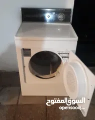  1 غسالة  وحماصة بحالة ممتازة