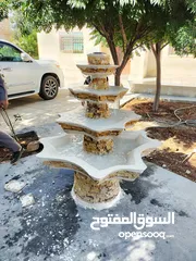  2 شلالات نوافير ثابتة ومتحركة  قوار وأحواض زراعية جميع الأحجام والأشكال  عروض الصيف اسعار منافسة