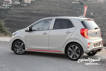  20 كيا بيكانتو GT-line 2020 للبيع ترخيص وتامين فل اللون ابيض نظيفة وحبة نادرة