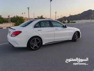  13 مرسيدس بنز C300 ///AMG 2017[تصدير وتسجيل جديد] ممشى بسيط جدا دفريشن اصل جميع ايرباجات السياره سليمه.