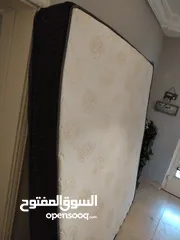  2 فرشة زمبرك استعمال خفيف مقاس 180*200